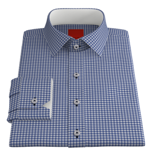 VY Royal Blue Gingham Twill