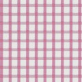 Pink Checked Twill